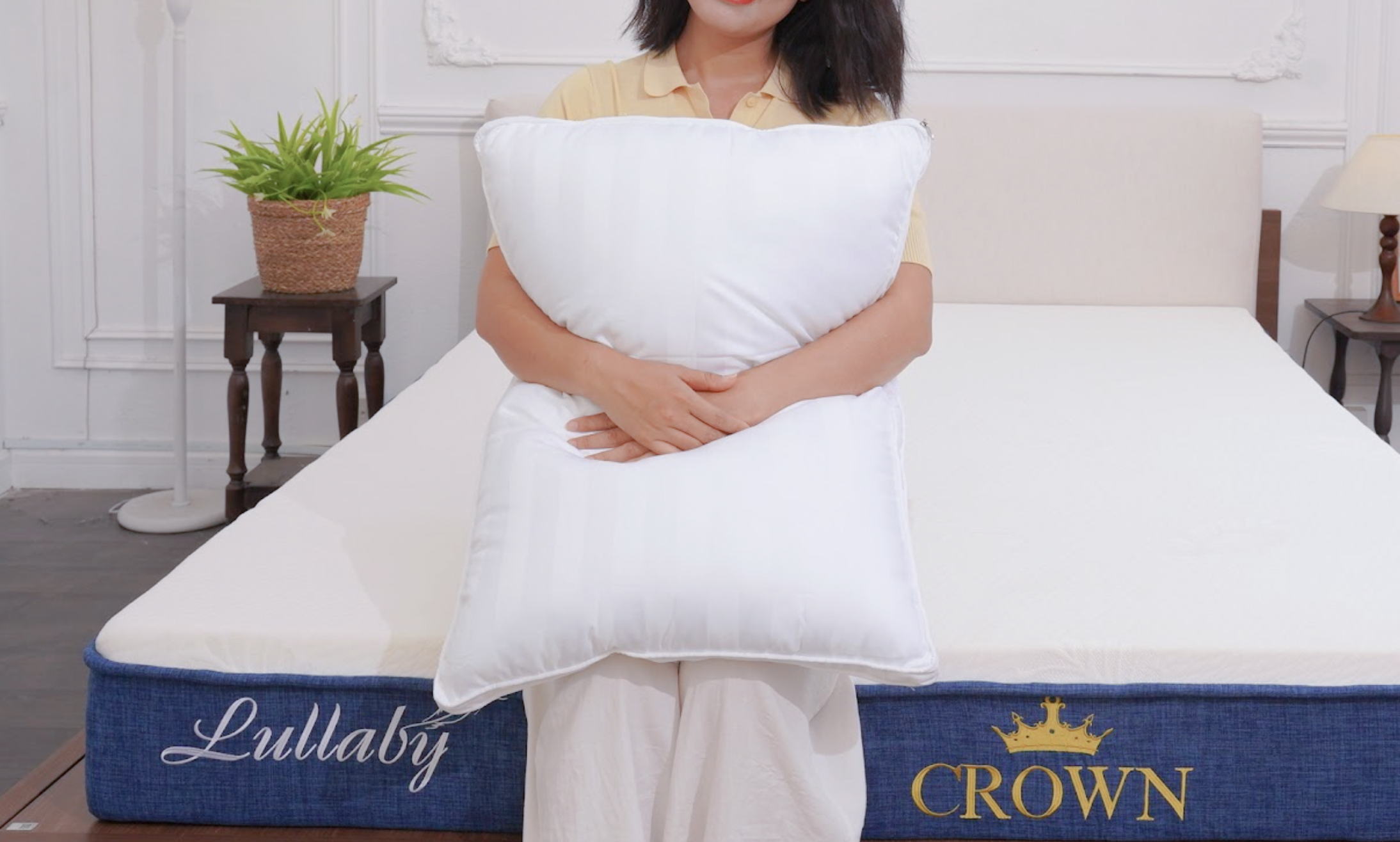 Lullaby bedding | Ruột gối nằm | gối nằm | Gối nằm microfiber | ruột gối lông vũ nhân tạo