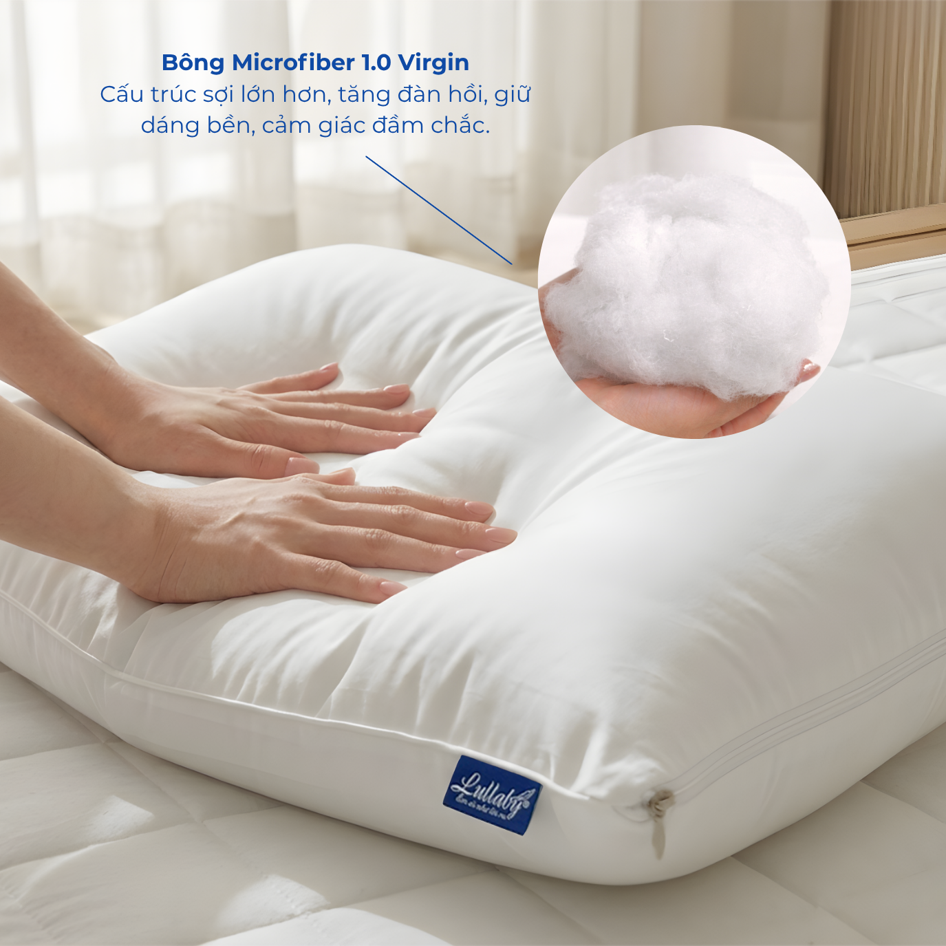 Gối Premium Microfiber Lullaby Bedding | Gối Premium Lullaby Bedding | Gối Lullaby Bedding