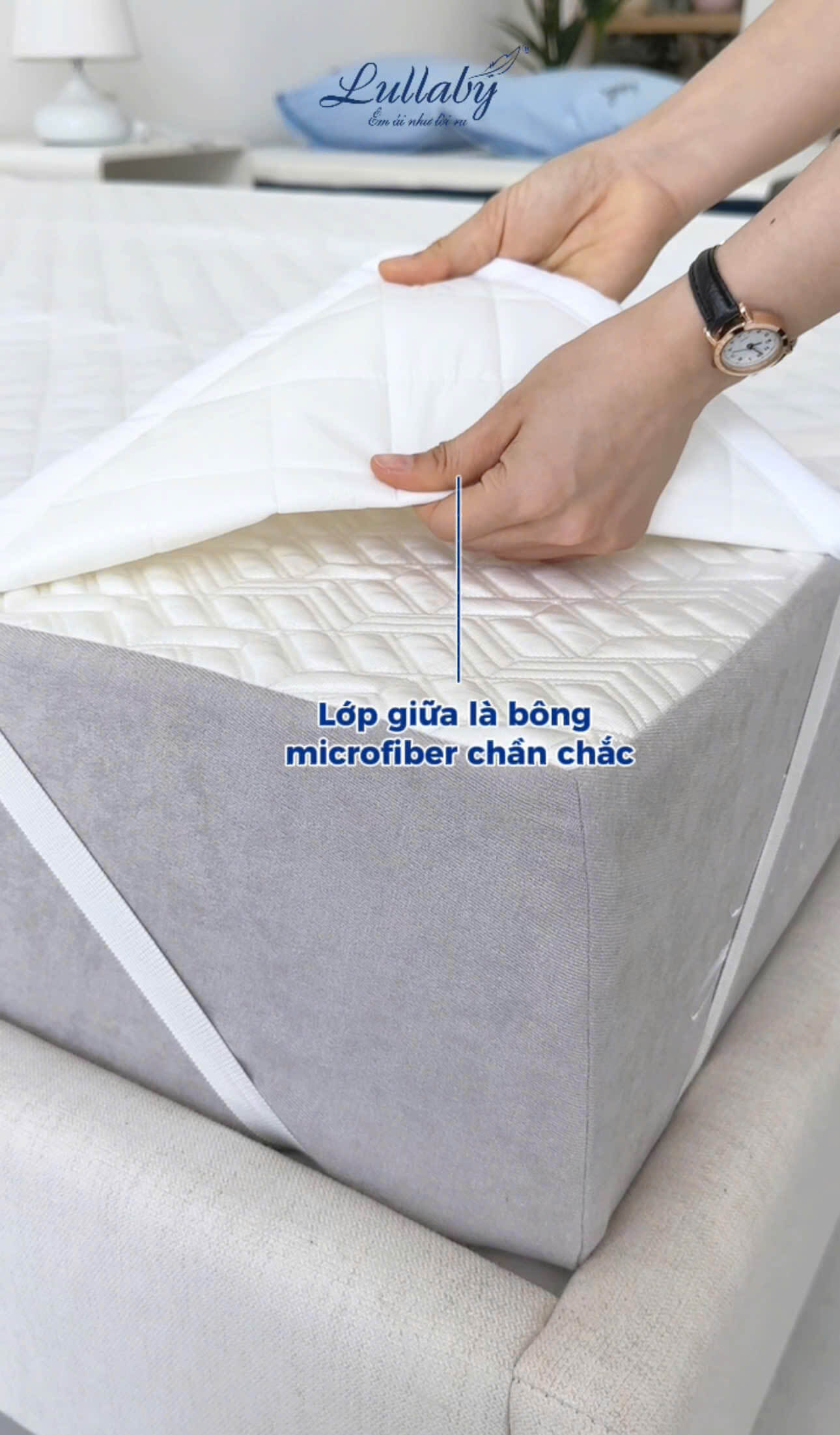 Bảo vệ nệm chống thấm - Matress Protector - Lullaby Bedding