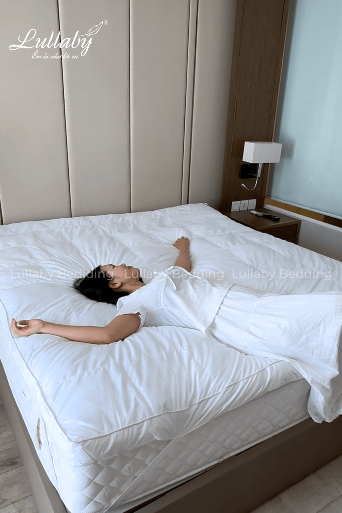 Topper microfiber cao cấp - Lullaby Bedding