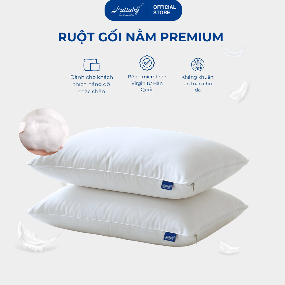 Gối Premium Microfiber Lullaby Bedding | Gối Premium Lullaby Bedding | Gối Lullaby Bedding Gối Premium Microfiber Lullaby Bedding | Gối Premium Lullaby Bedding | Gối Lullaby Bedding