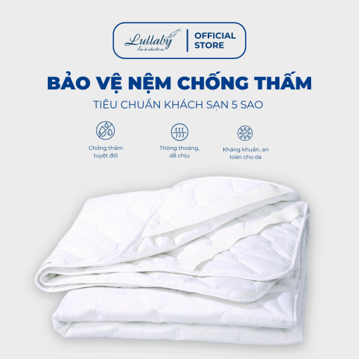 Bảo vệ nệm chống thấm - Matress Protector - Lullaby Bedding