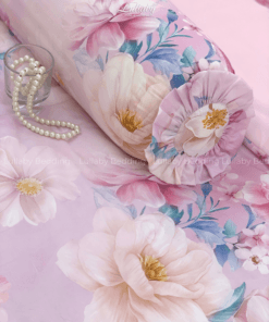 Bộ chăn ga gối Tencel 60S Mộng hồng | Lullaby Bedding | Chăn ga gối Tencel | Tencel 60S