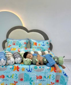 Gối ôm con sâu cho bé - Lullaby Bedding