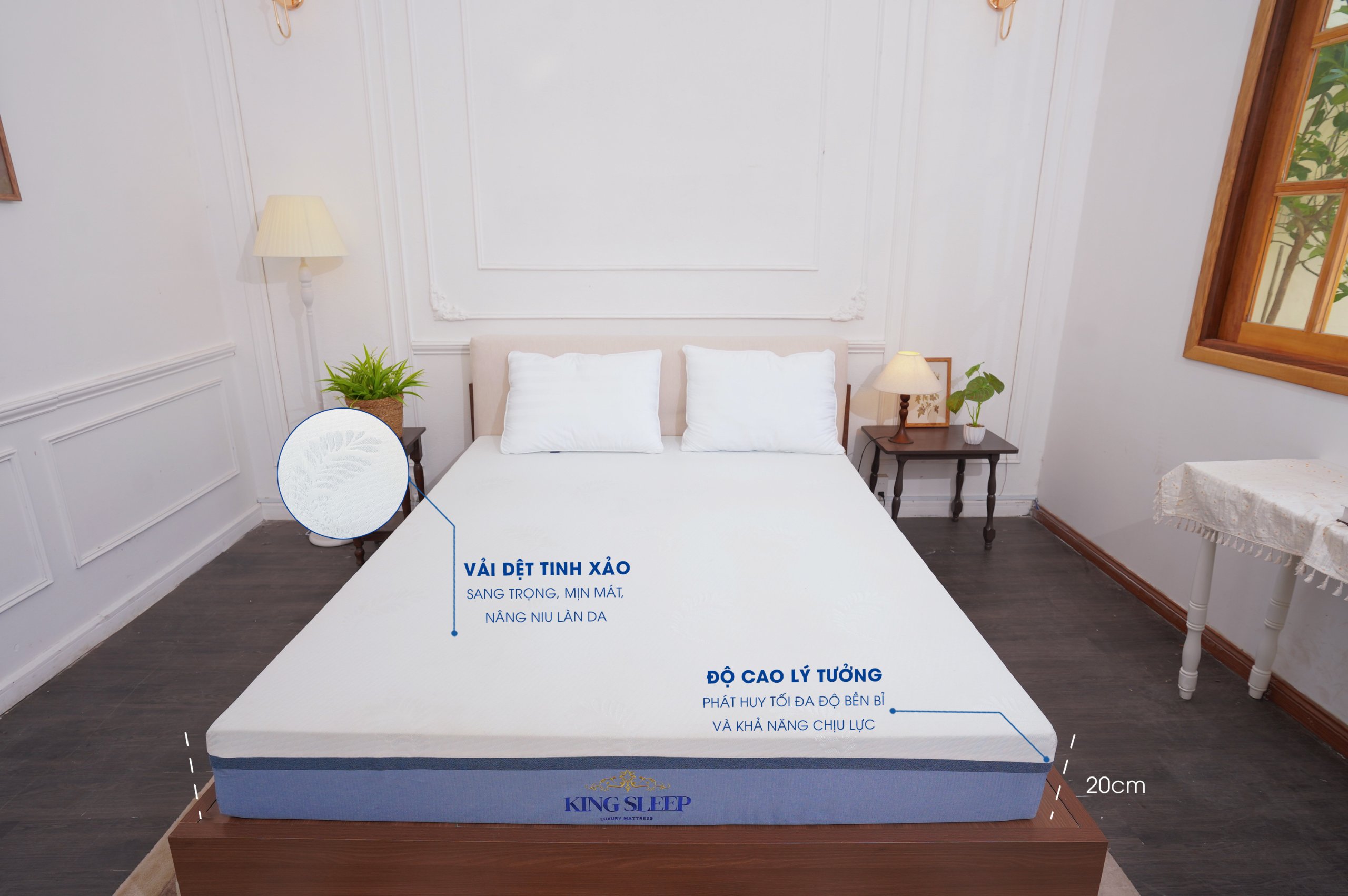Lullaby Bedding | Nệm foam KIing Sleep | Nệm Nha Trang | Nệm cao cấp | Nệm Khánh Hoà