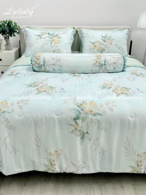 Chăn ga gối Tencel 60S Bạch Đàn | Lullaby Bedding