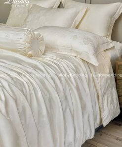 Chăn ga gối Tencel dệt kim - Golden Vows| Lullaby Bedding