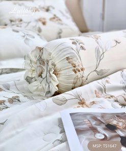 Chăn ga gối Tencel 60S Hoa Mơ | Lullaby Bedding
