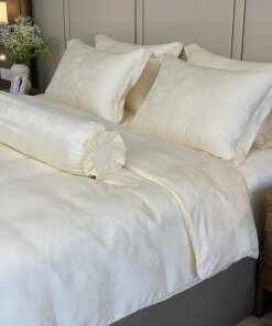 Chăn ga gối Tencel dệt kim - Golden Vows| Lullaby Bedding