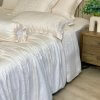 Chăn ga gối Tencel dệt kim - Mosaic Beige| Lullaby Bedding