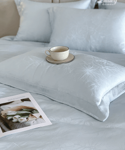 Chăn ga gối Tencel dệt kim - Mint Breeze | Lullaby Bedding