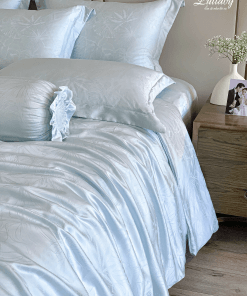 Chăn ga gối Tencel dệt kim - Mint Breeze | Lullaby Bedding