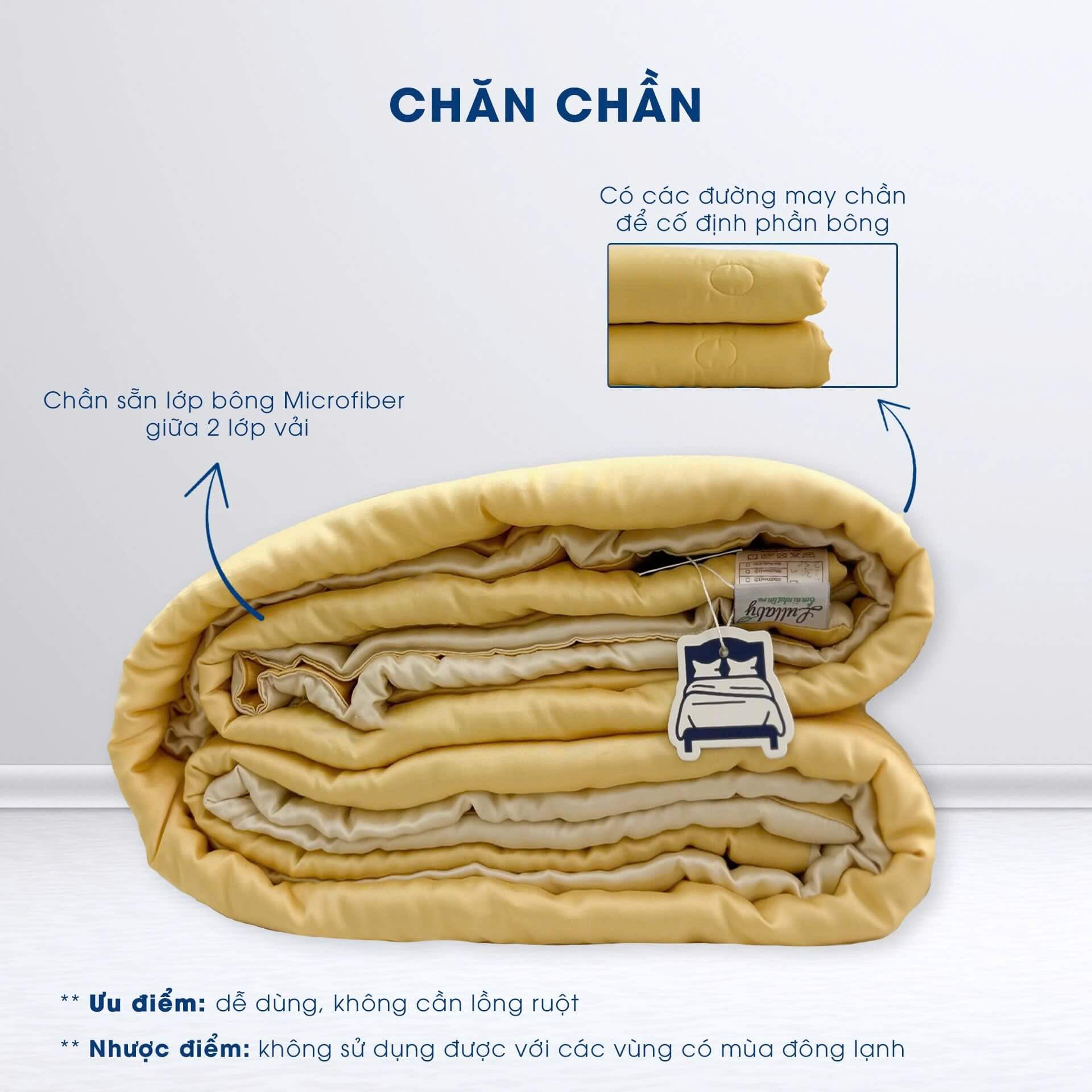 Phân biệt chăn chần – vỏ chăn mỏng – vỏ chăn chần | Lullaby bedding