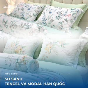 So sánh Tencel và Modal Hàn Quốc | Lullaby Bedding