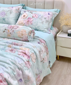 Chăn ga gối Tencel 60S Hoa Ban | Lullaby Bedding