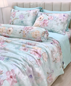 Chăn ga gối Tencel 60S Hoa Ban | Lullaby Bedding