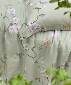 Chăn ga gối Tencel 40S Chồi Biếc | Lullaby Bedding
