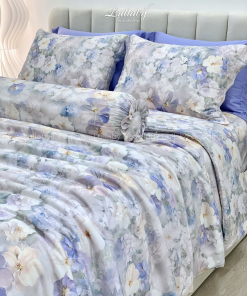 Chăn ga gối Tencel 40S Hoa Sương Mai | Lullaby Bedding