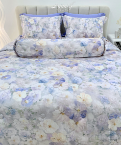 Chăn ga gối Tencel 40S Hoa Sương Mai | Lullaby Bedding