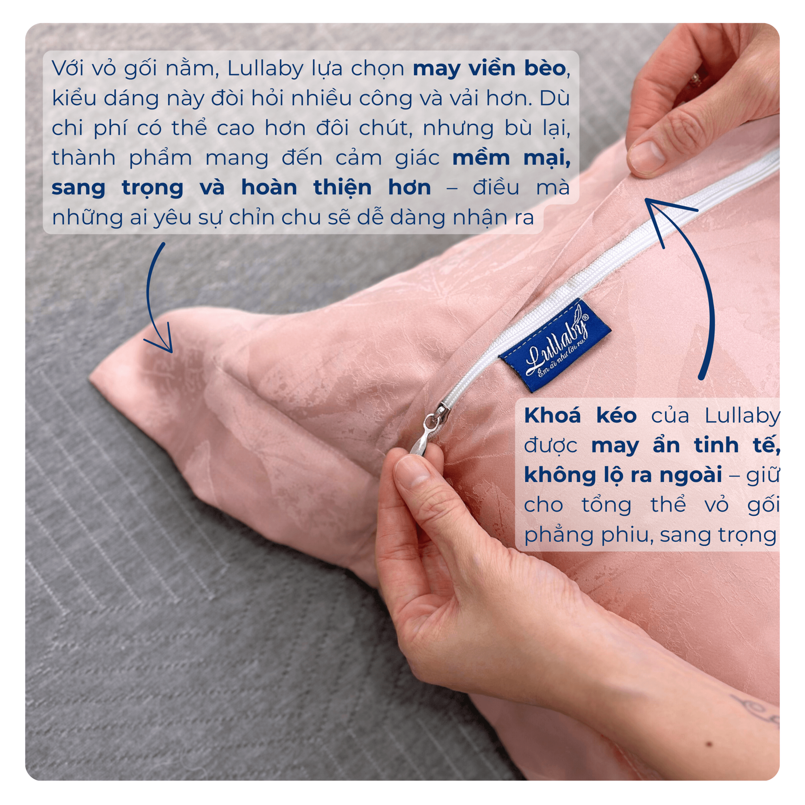 Quy cách may – yếu tố tạo nên chất lượng và giá trị của chăn ga cao cấp | Lullaby Bedding