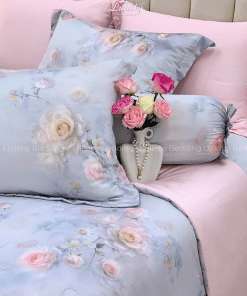 Chăn ga gối Tencel 60S Vườn hồng | Lullaby Bedding | Chăn ga gối đệm Lullaby | Chăn ga gối Tencel | Chăn ga gối cao cấp