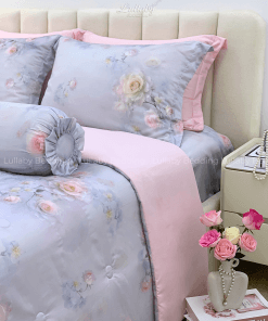 Chăn ga gối Tencel 60S Vườn hồng | Lullaby Bedding | Chăn ga gối đệm Lullaby | Chăn ga gối Tencel | Chăn ga gối cao cấp