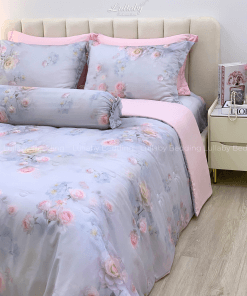 Chăn ga gối Tencel 60S Vườn hồng | Lullaby Bedding | Chăn ga gối đệm Lullaby | Chăn ga gối Tencel | Chăn ga gối cao cấp