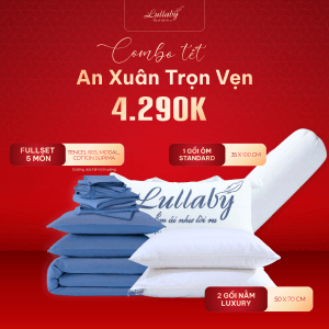 Combo chăn ga đón Tết | Lullaby Bedding 