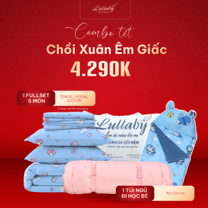 Combo chăn ga đón Tết | Lullaby Bedding 