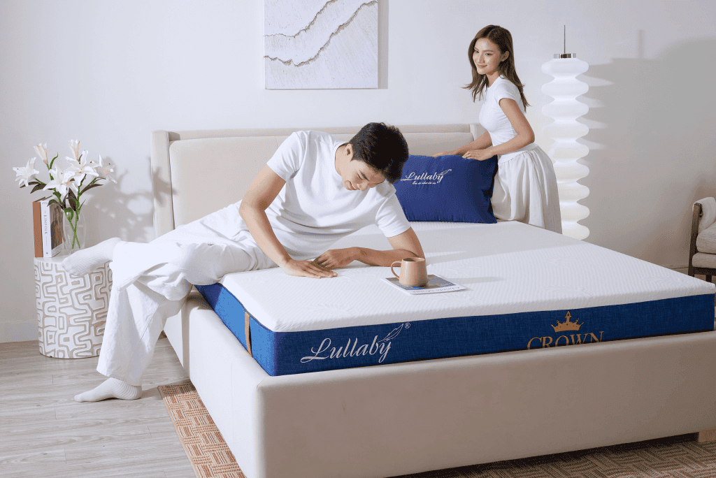 Lullaby Bedding | Nệm foam Crown | Nệm êm ái | Nệm mềm | Nệm foam | Nệm cao cấp | Nệm Khánh Hoà | Nệm Hồ Chí Minh | Nệm chất lượng HCM