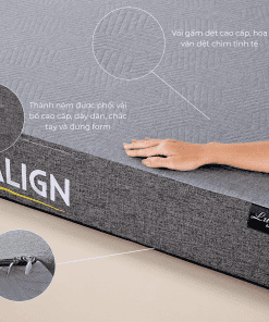 Lullaby Bedding | Nệm foam Core Align | nệm đau lưng | Nệm foam | Nệm cao cấp | Nệm Khánh Hoà | Nệm Hồ Chí Minh | Nệm chất lượng HCM