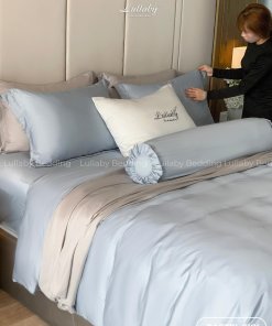 Tencel 100s | Tencel 100s Pastel Sky | Tencel 100s Lullaby Bedding | Bộ chăn ga gối Tencel 100s | Bộ chăn ga gối Tencel cao cấp