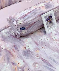 Bộ chăn ga gối Tencel 60S Hoa Tulip | Lullaby Bedding | Chăn ga gối Tencel | Tencel 60S