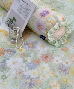 Bộ chăn ga gối Tencel 60S Daisy | Lullaby Bedding | Chăn ga gối Tencel | Tencel 60S