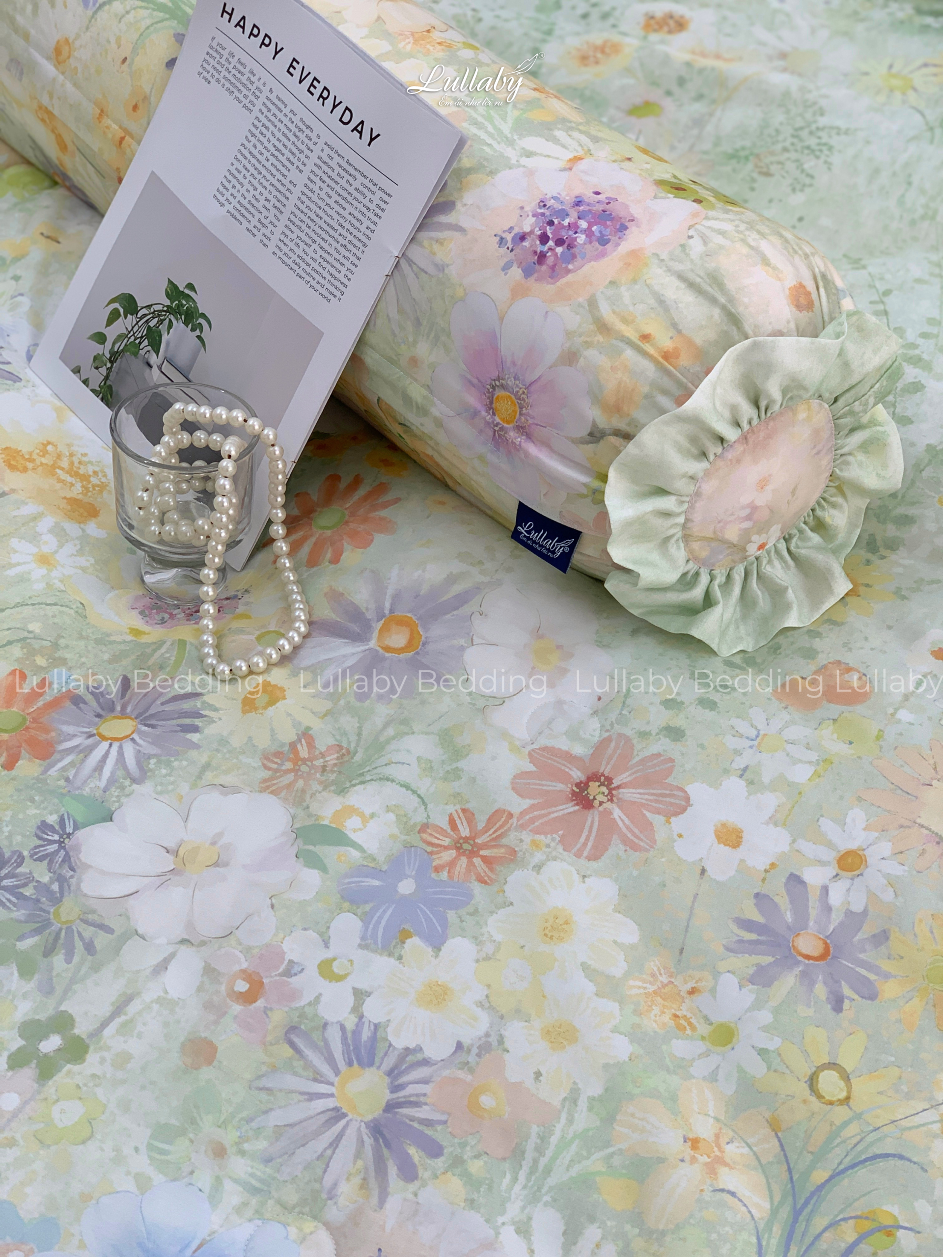 Bộ chăn ga gối Tencel 60S Daisy | Lullaby Bedding | Chăn ga gối Tencel | Tencel 60S Bộ chăn ga gối Tencel 60S Daisy | Lullaby Bedding | Chăn ga gối Tencel | Tencel 60S