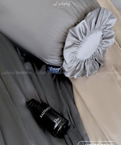 Tencel 100s | Tencel 100s Mouse Gray | Tencel 100s Lullaby Bedding | Bộ chăn ga gối Tencel 100s | Bộ chăn ga gối Tencel cao cấp